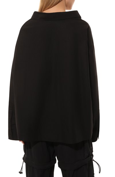 Хлопковая рубашка BALENCIAGA, арт. 809072/TNM60, фото 4