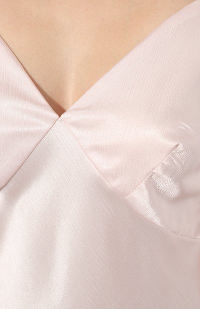 Атласное платье SASHA KIM светло-розового цвета по цене 44000 руб., арт. УТ-00001615, фото 5 Атласное платье SASHA KIM, арт. УТ-00001615, фото 5