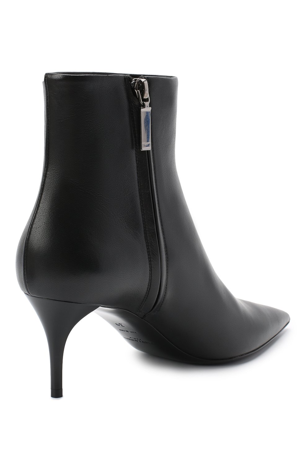 Кожаные ботильоны lexi SAINT LAURENT, арт. 620158/1N800, фото 4