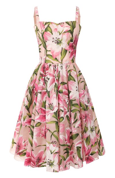 Женское платье с принтом DOLCE & GABBANA, арт. F6D4ST/HHMQS