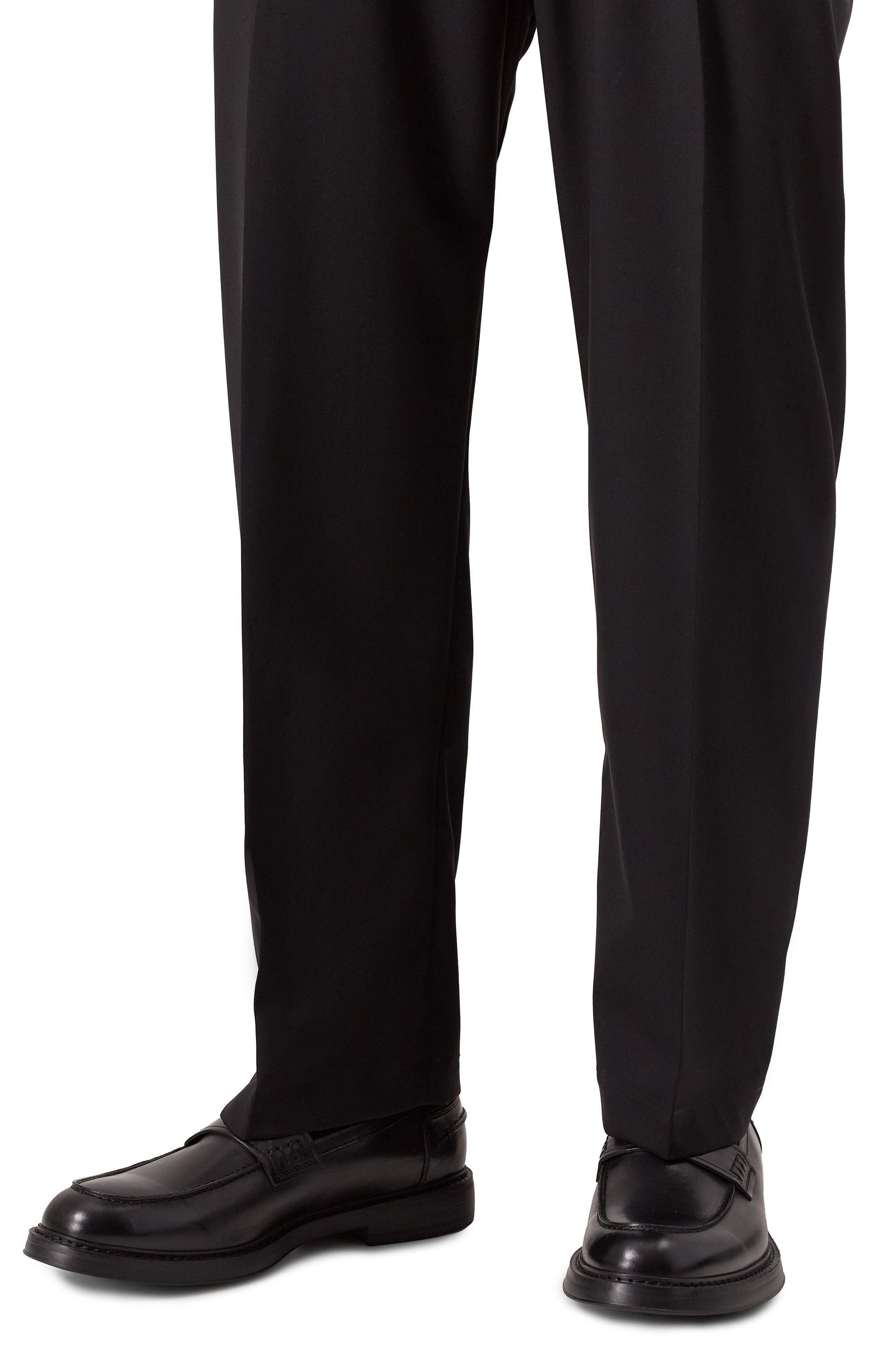 Кожаные пенни-лоферы DOUCAL'S, арт. DU2726BRUXUF188N, фото 3