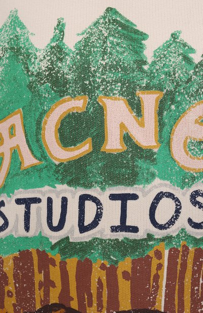 Хлопковое худи ACNE STUDIOS, арт. AI0105, фото 5