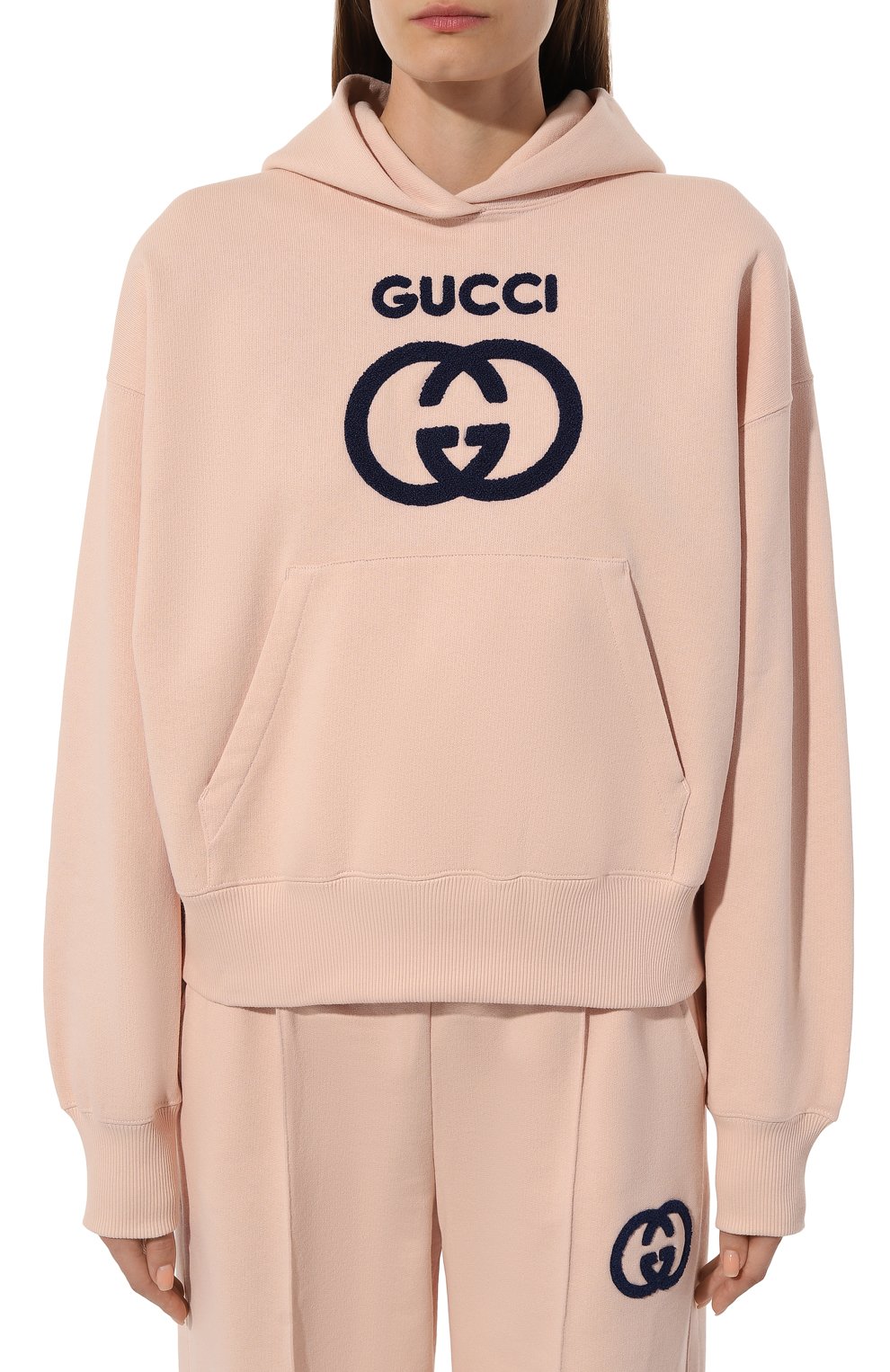 Хлопковое худи GUCCI, арт. 768122/XJF8S, фото 3