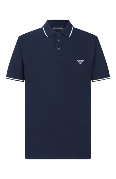 Мужская хлопковое поло EMPORIO ARMANI, арт. EM001380/AF20424