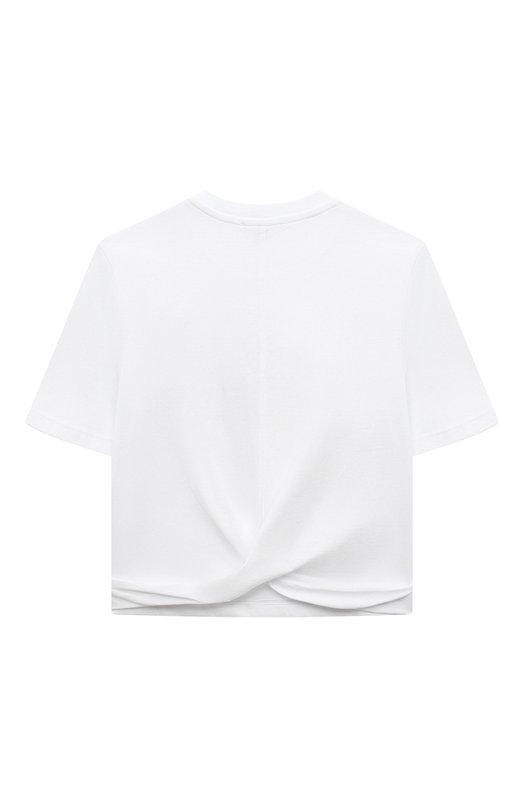 Хлопковая футболка MSGM kids 2