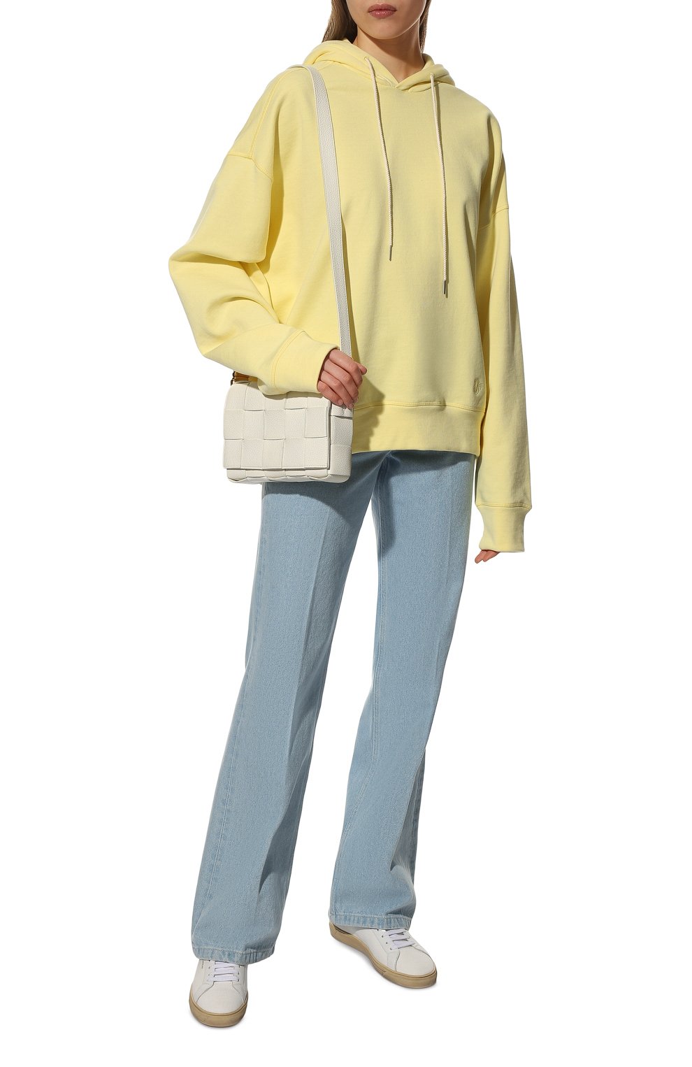 Хлопковое худи JIL SANDER, арт. JPPU707515-WU248608, фото 2