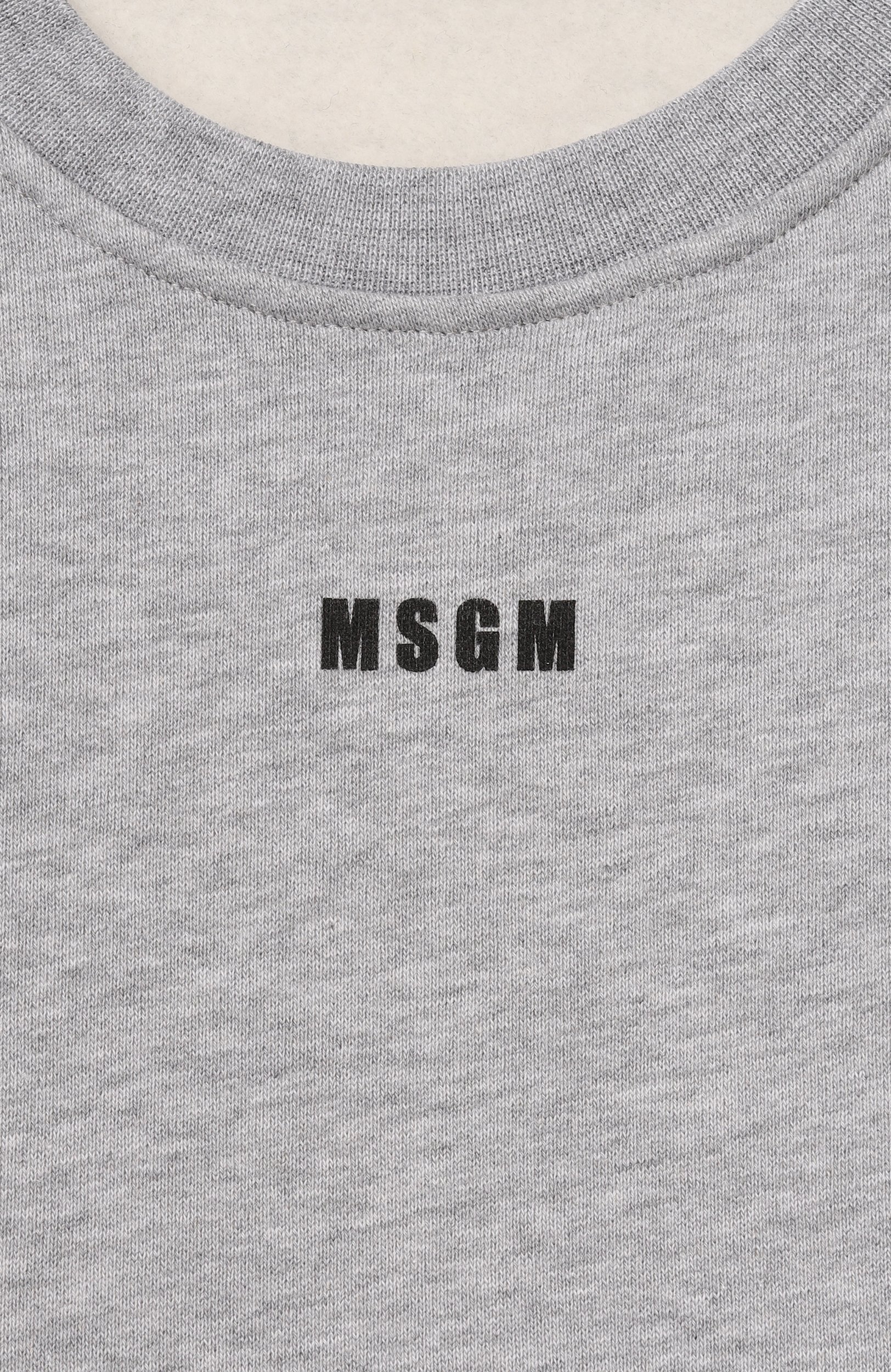 Хлопковый свитшот MSGM KIDS, арт. F6MSJBSW303, фото 3