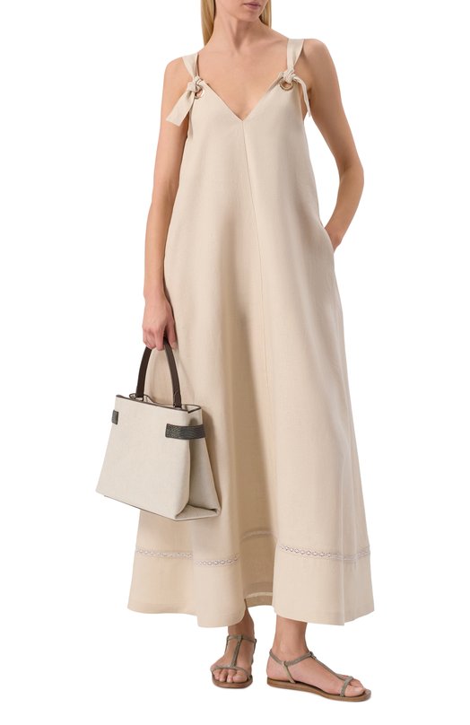 Сумка Brunello Cucinelli MB03D2503 Бежевый  MB03D2503 Фото 7