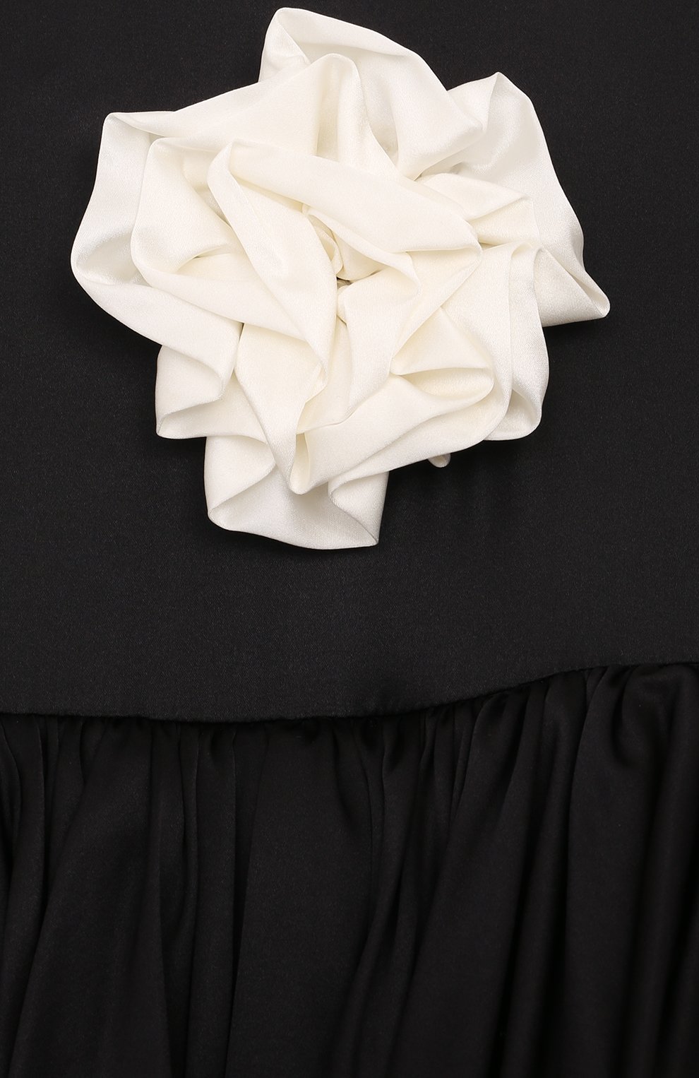 Комплект из платья и шорт BALMAIN черного цвета по цене 68950 руб., арт. BV1051., фото 3 Комплект из платья и шорт BALMAIN, арт. BV1051., фото 3