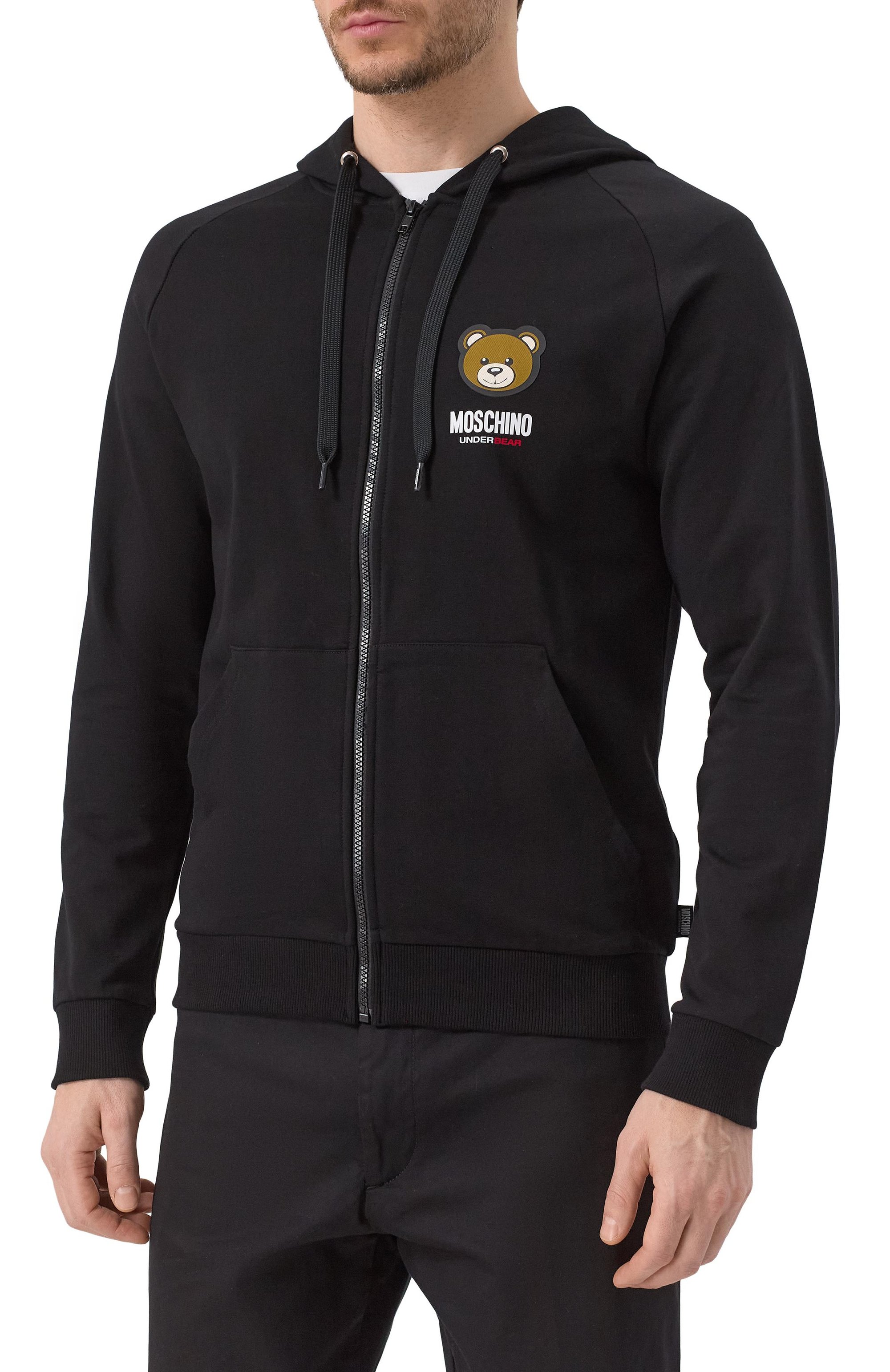 Хлопковая толстовка MOSCHINO, арт. A1789/4409, фото 3