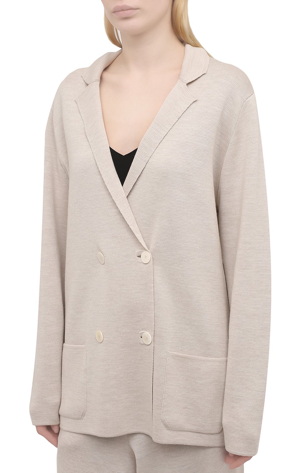 Шерстяной жакет THE ROW, арт. 5695Y476, фото 3