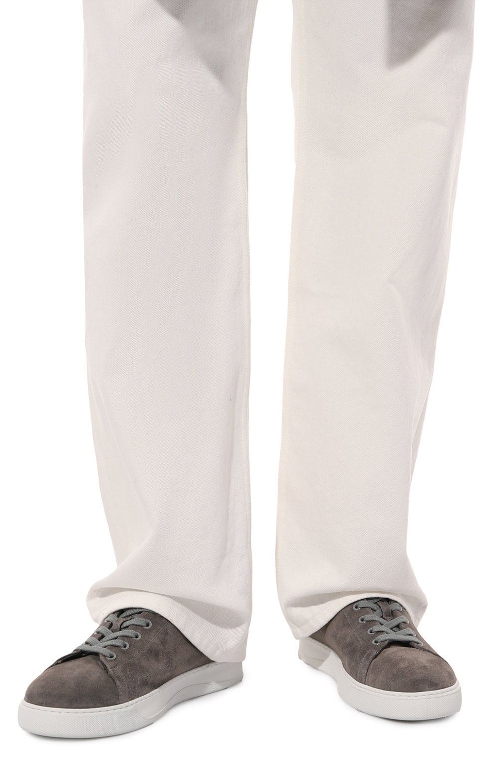 Замшевые кеды stoccolm MILLE 885, арт. ST0CC0LMA PEACH SIRENA, фото 3