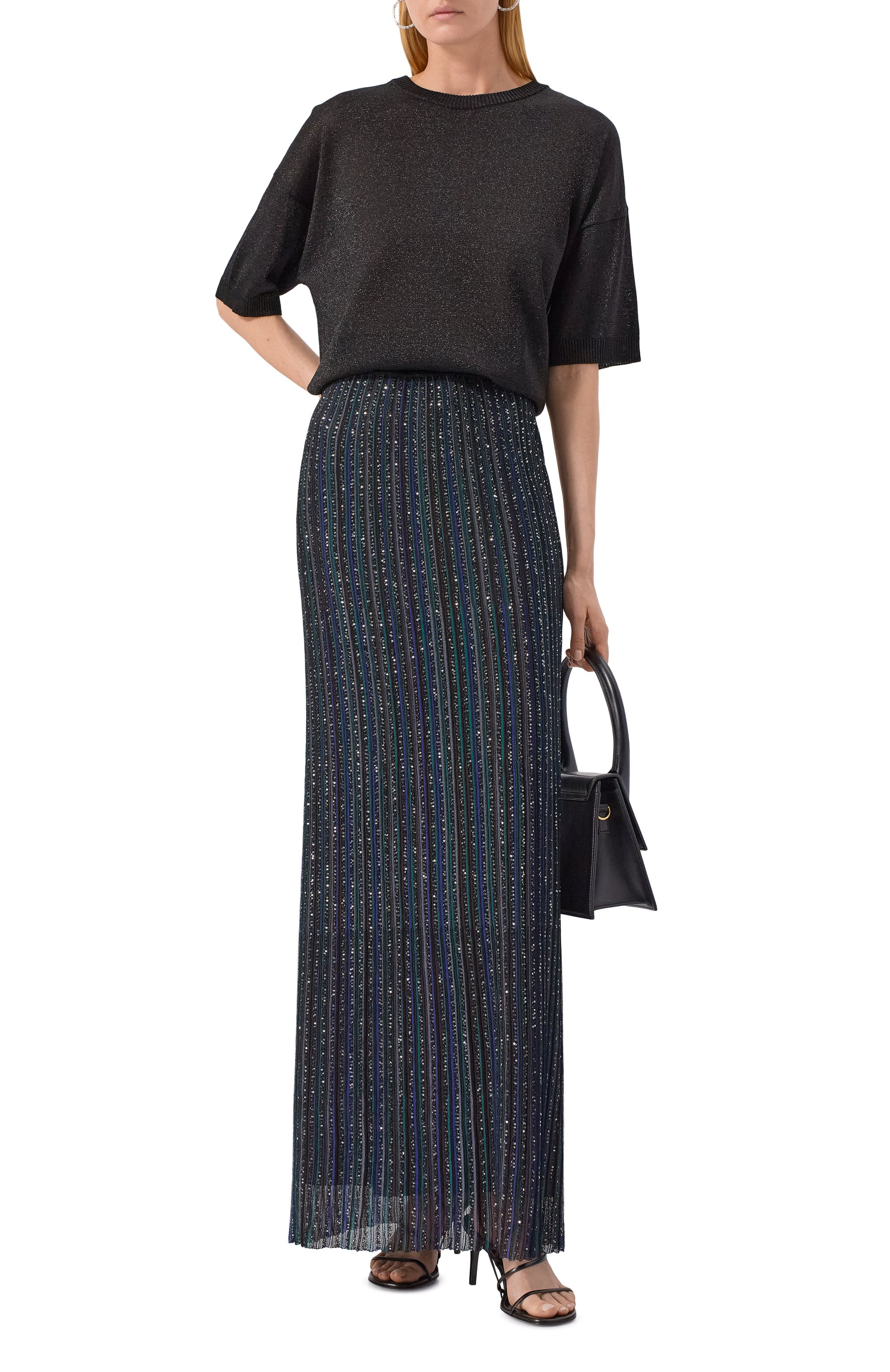 Юбка из вискозы MISSONI разноцветного цвета по цене 179000 руб., арт. DS25WH0M/BK01CL, фото 2 Юбка из вискозы MISSONI, арт. DS25WH0M/BK01CL, фото 2