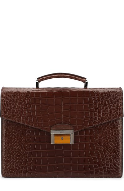 Портфель из кожи аллигатора BRIONI, арт. 0ITC0L/P7716, фото 1