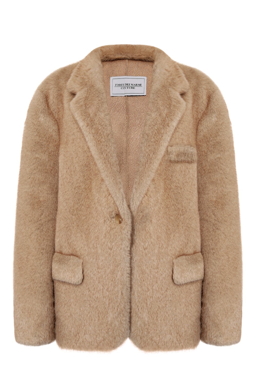 Шуба из экомеха FORTE DEI MARMI COUTURE, а�рт. 24WF3563, фото 1