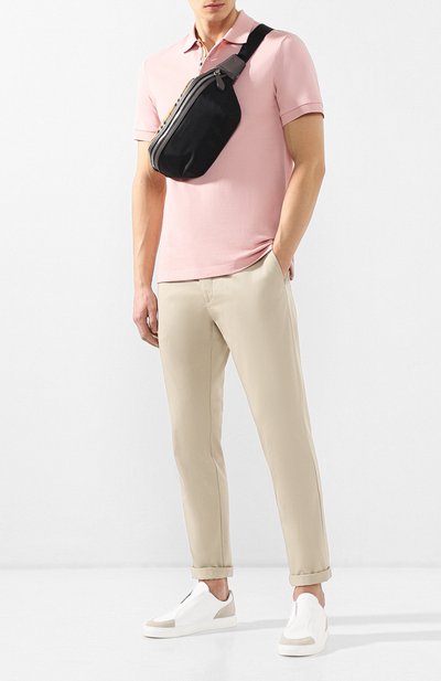 Кожаные кеды HARRYS OF LONDON, арт. JAUNTY TECH LEATHER/SUEDE, фото 2