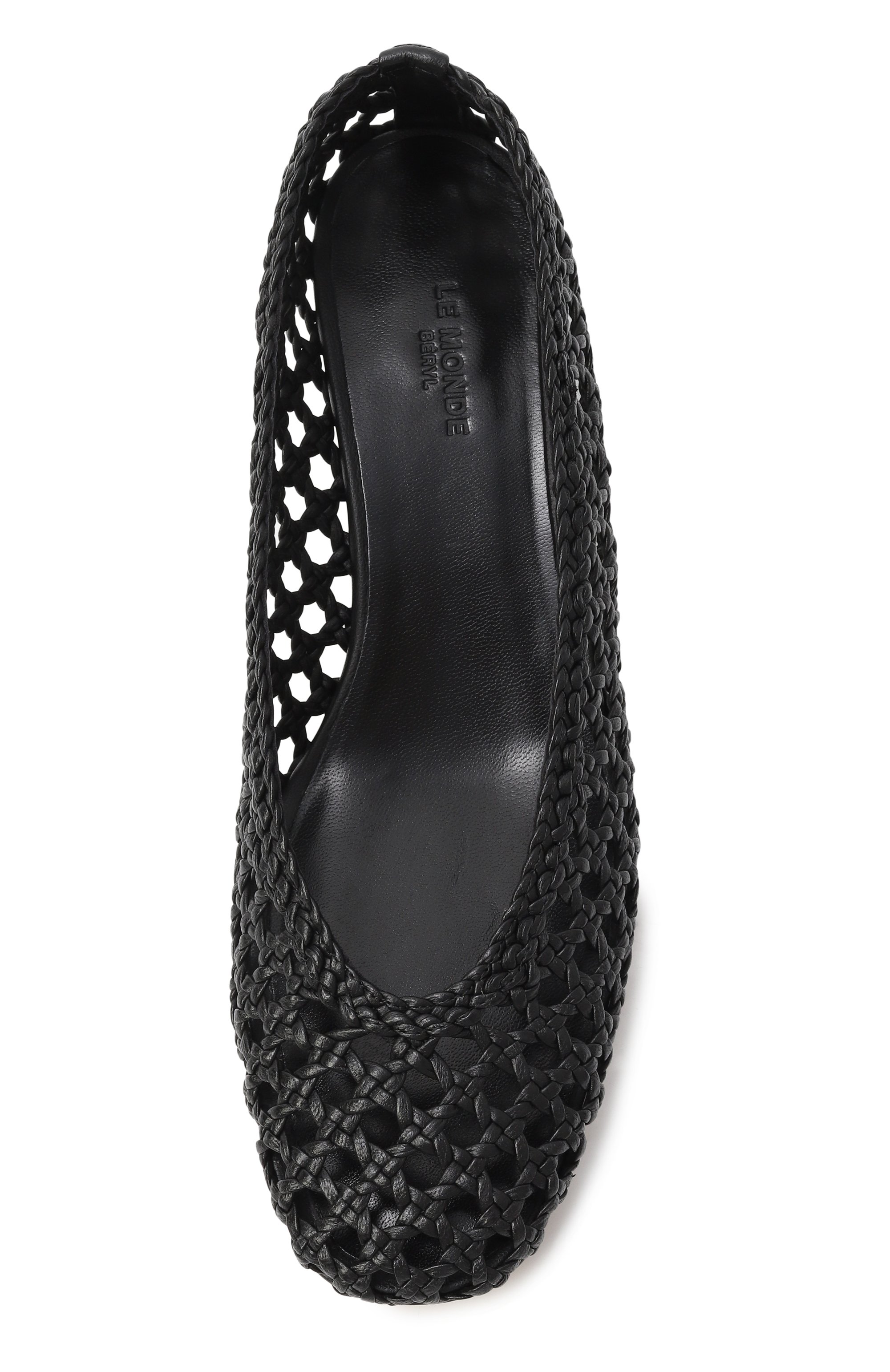 Кожаные туфли LE MONDE BERYL, арт. BPP-W0V-BLA, фото 6