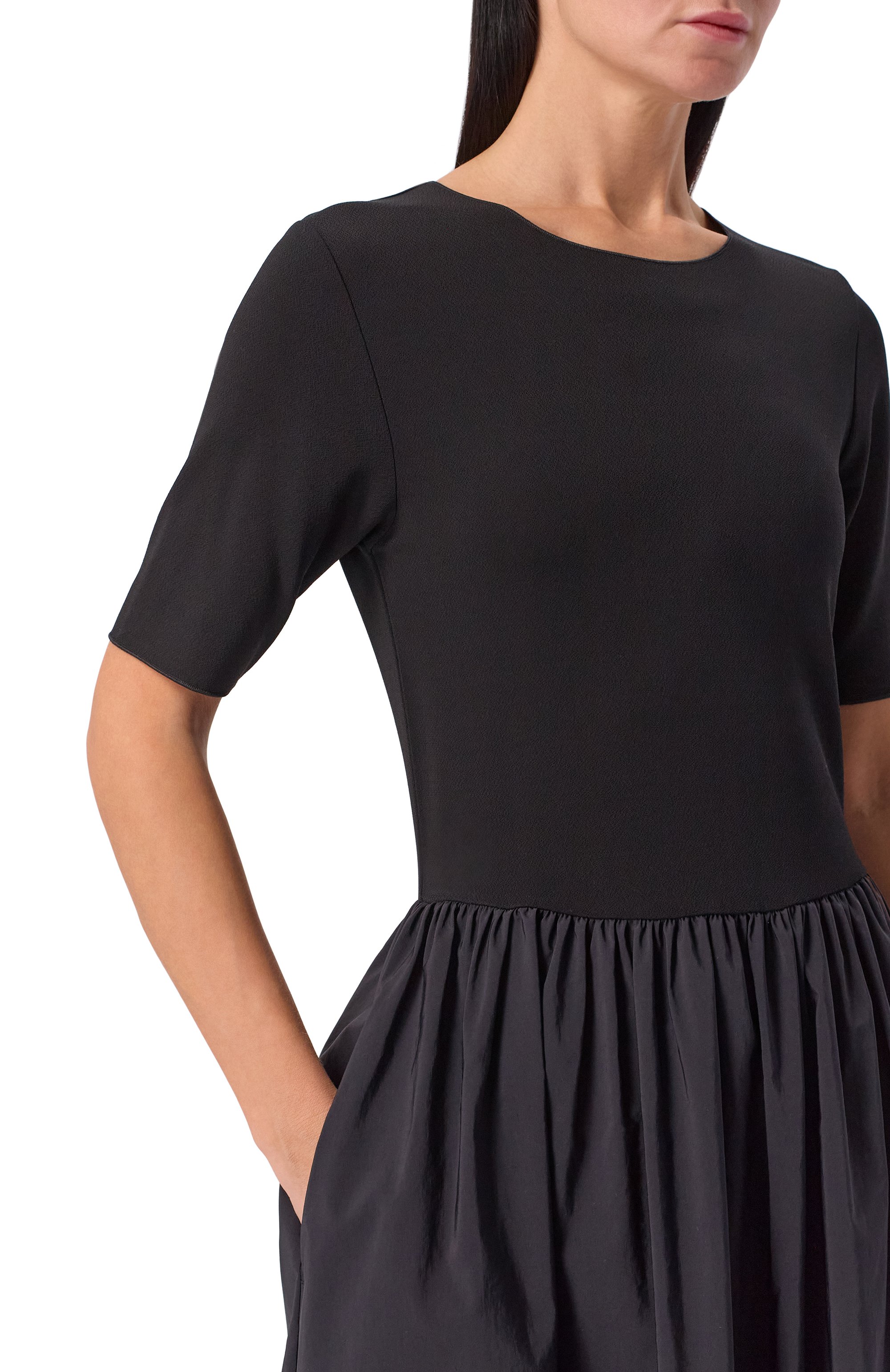 Платье из вискозы EMPORIO ARMANI, арт. EW003528/AF16066, фото 4