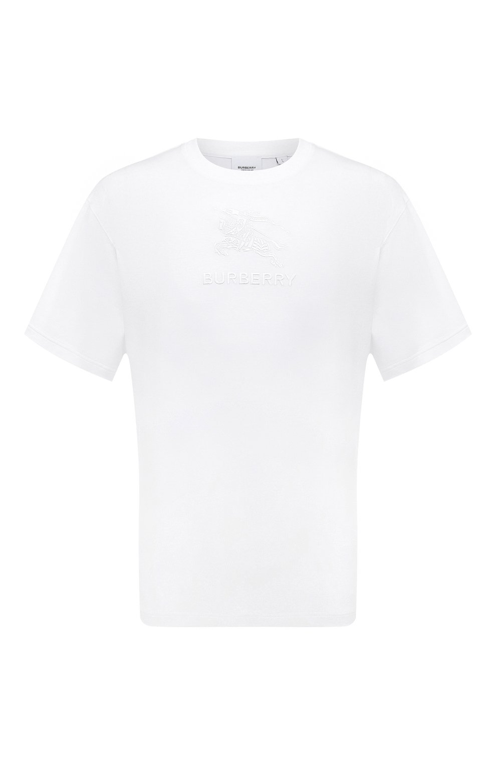 Хлопковая футболка BURBERRY, арт. 8072751, фото 1