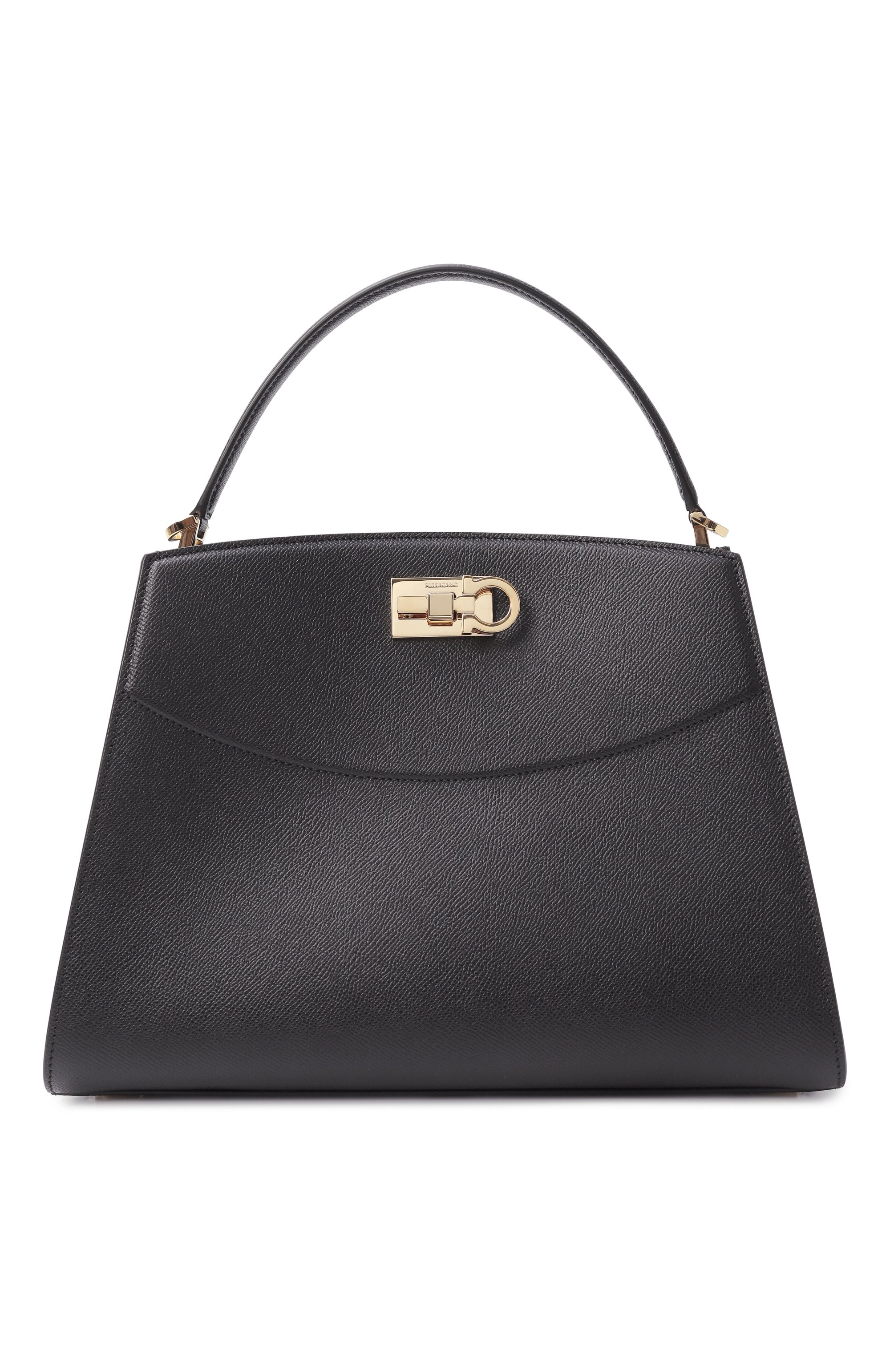 Сумка studio small FERRAGAMO черного цвета по цене 341000 руб., арт. 21A169/786, фото 1 Сумка studio small FERRAGAMO, арт. 21A169/786, фото 1