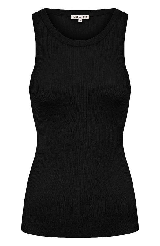 Кашемировая майка Addicted MK911 Чёрный MK911