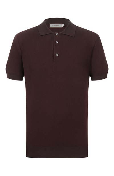 Мужская хлопковое поло CANALI, арт. C0127/MK02461