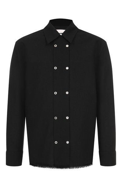 Мужская шерстяная рубашка JIL SANDER, арт. J21DL0254/J41557