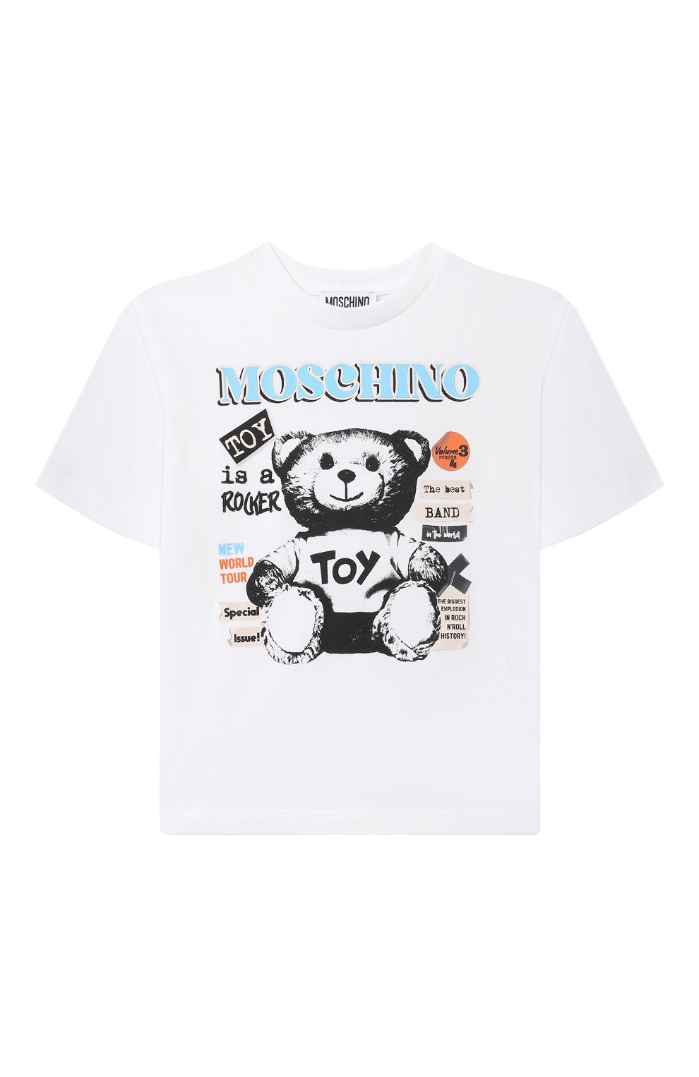 Хлопковая футболка MOSCHINO, арт. H8M03R/LAA20/10-14, фото 1