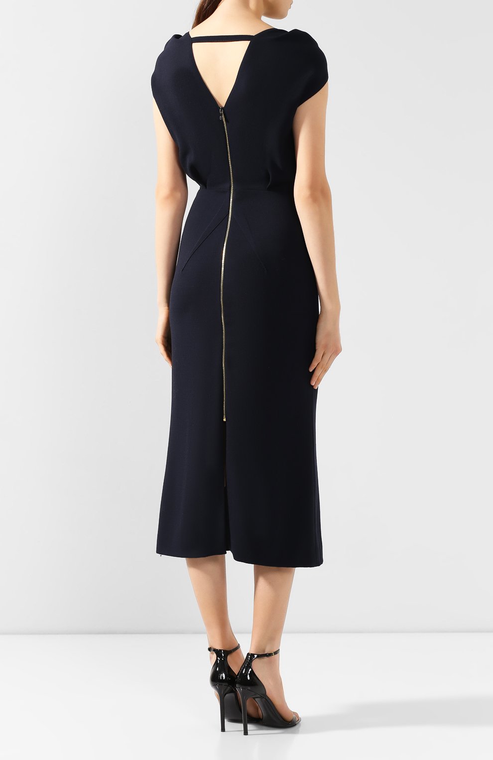 Шерстяное платье ROLAND MOURET, арт. AW19/S0796/F0275, фото 4