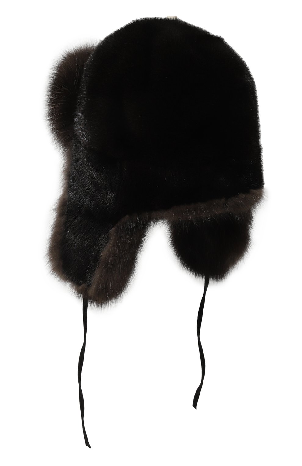Шапка-ушанка из меха норки и соболя FURLAND, арт. 0090925610010600000, фото 2