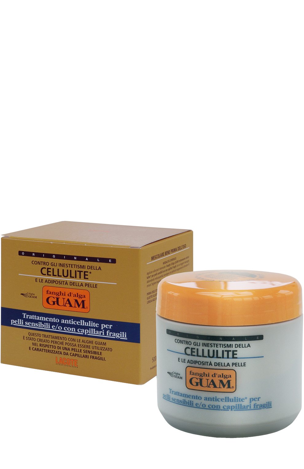 Маска антицеллюлитная для чувствительной кожи fanghi d’alga (500g) GUAM, арт. 8025021111025, фото 1