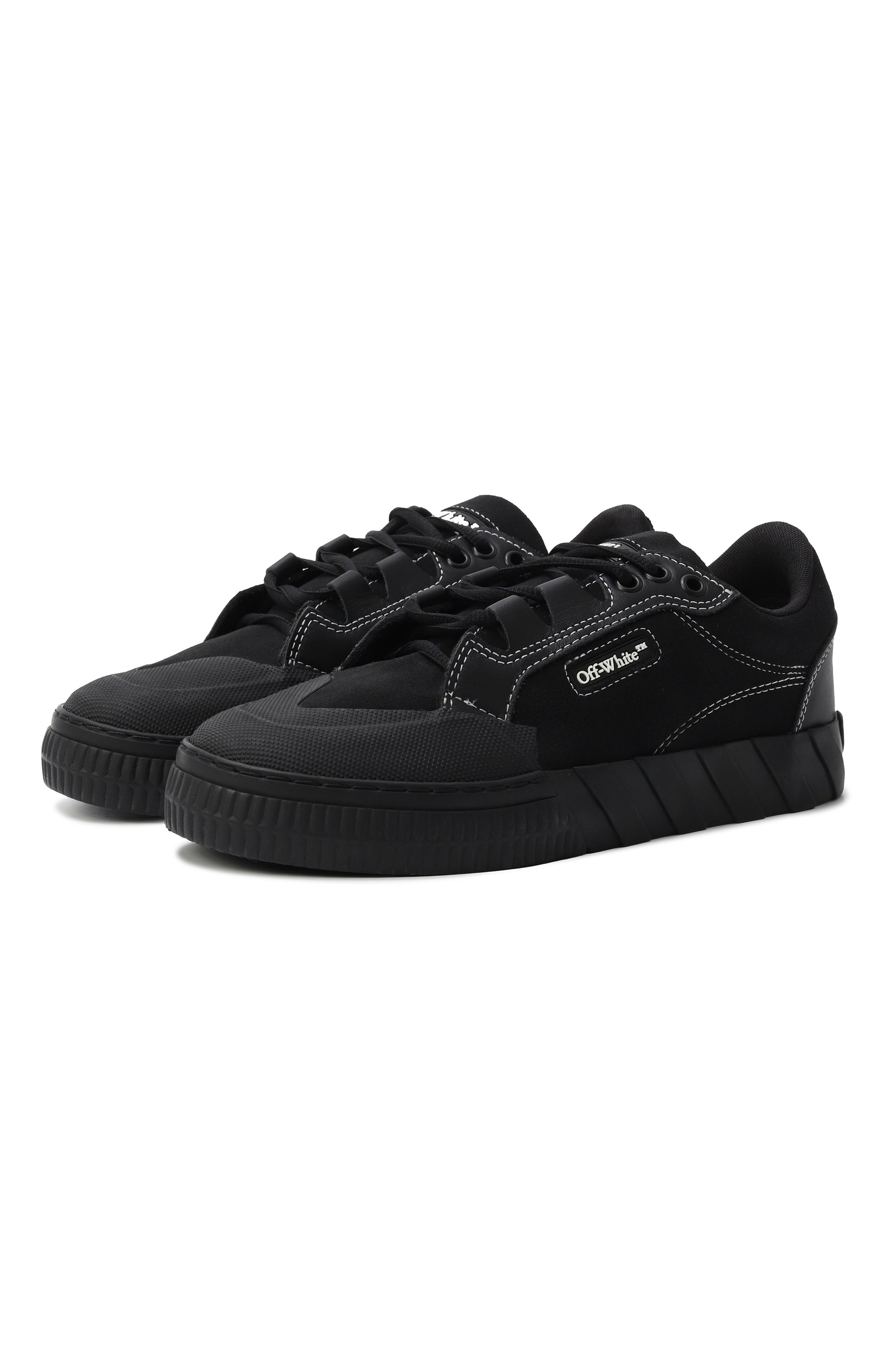 Замшевые кеды vulcanized 779 OFF-WHITE, арт. 0WIA28FC99LEA001, фото 1
