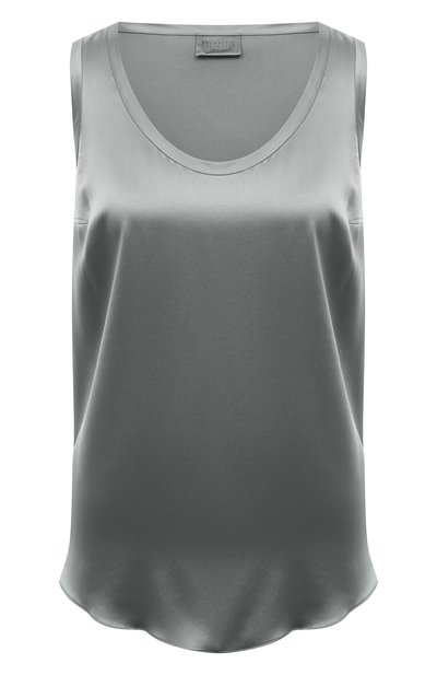 Атласный топ BRUNELLO CUCINELLI, арт. M0C59E0600, фото 1