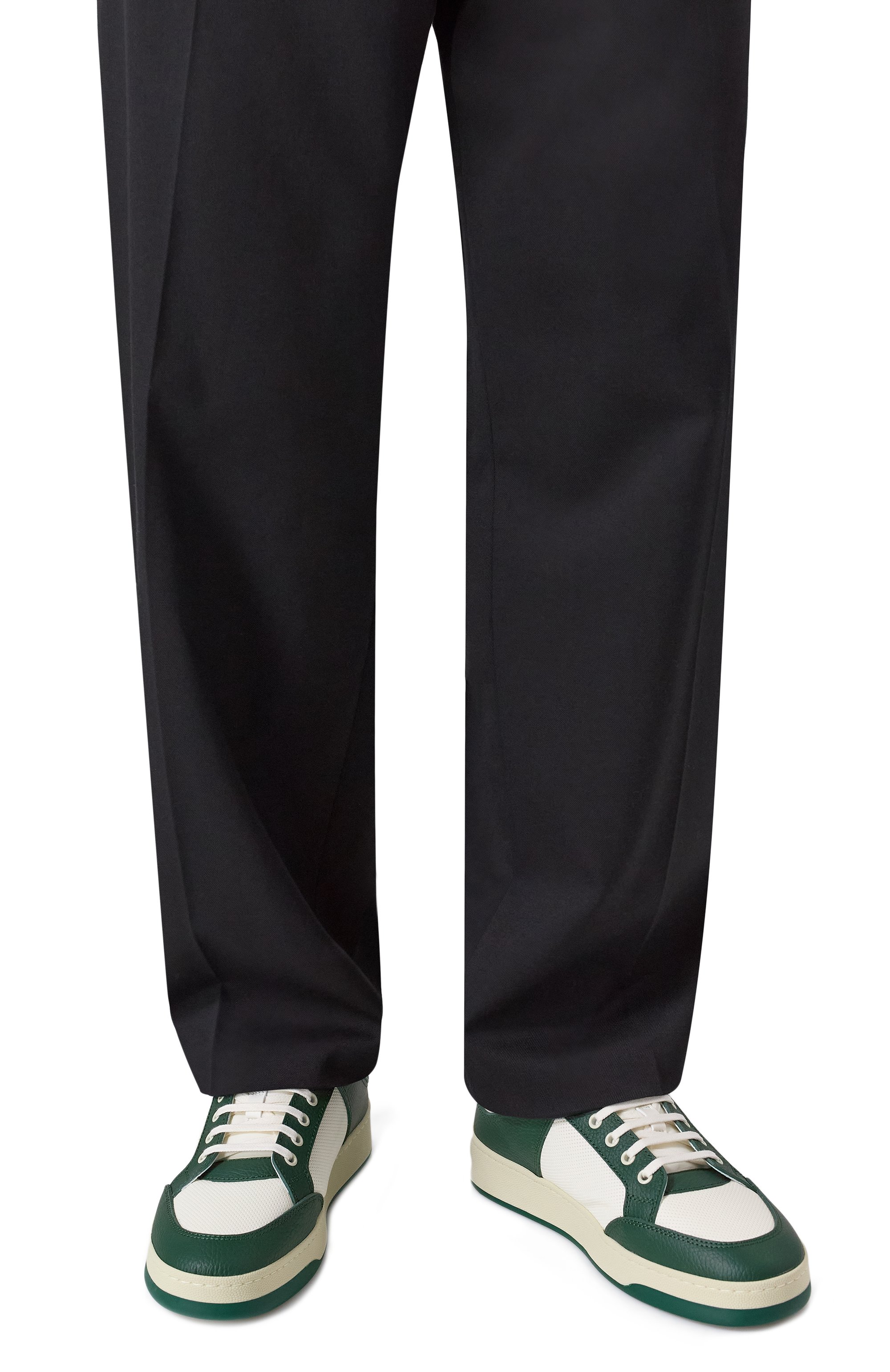 Кожаные кеды sl/61 SAINT LAURENT, арт. 713600/AAAWR, фото 3