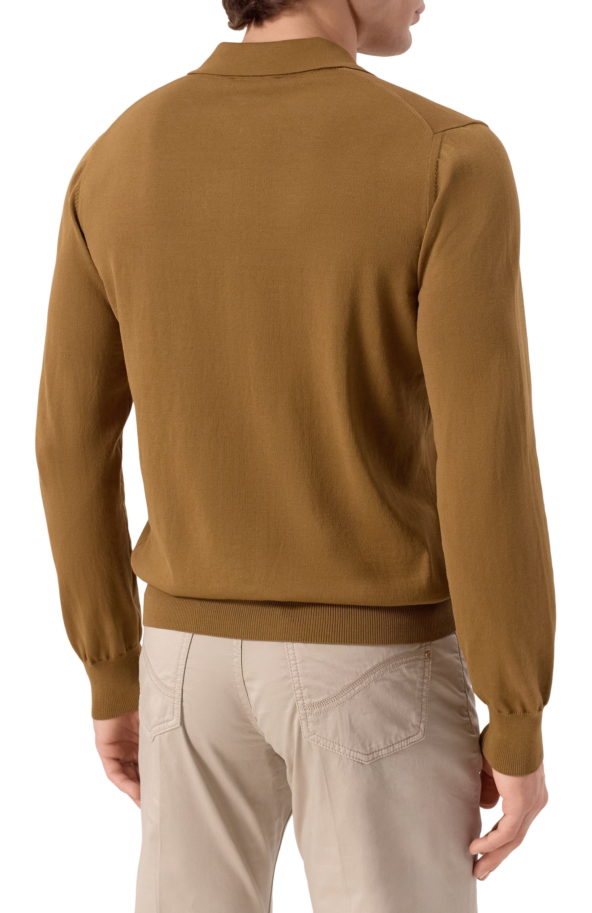 Хлопковое поло CANALI, арт. C0017/MK00145, фото 4