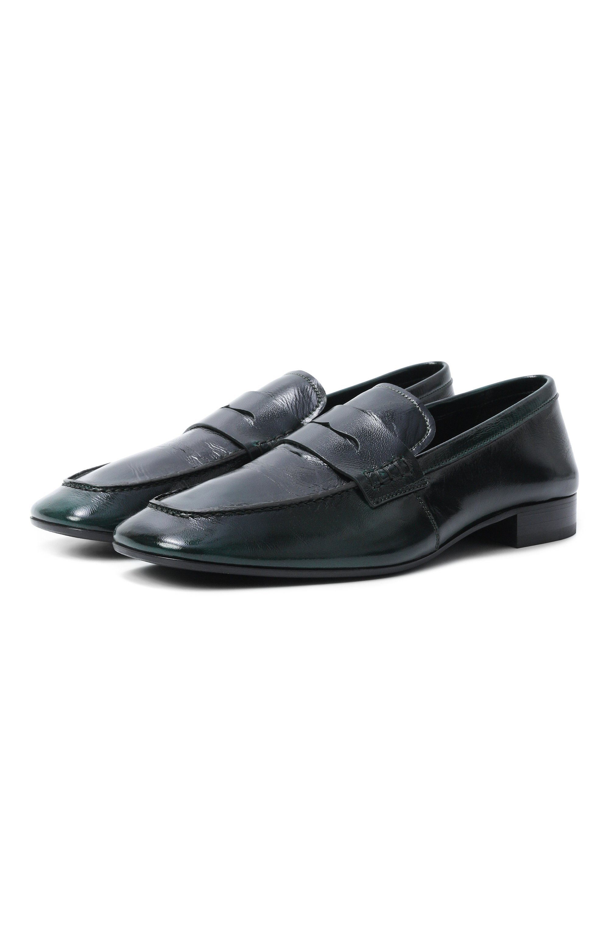 Кожаные пенни-лоферы DRIES VAN NOTEN, арт. 011714/0118, фото 1
