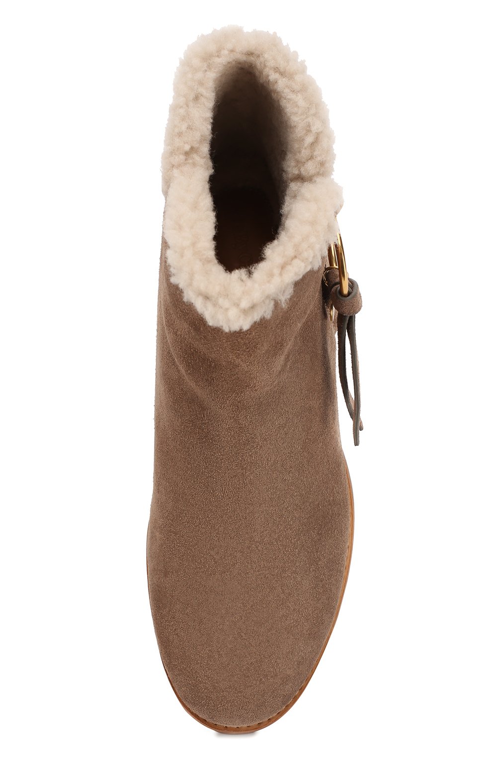 Замшевые ботинки SEE BY CHLOÉ, арт. SB33110B/10201, фото 5