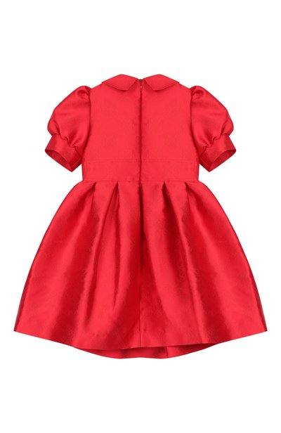 Платье ELIE SAAB KIDS красного цвета по цене 62800 руб., арт. EGAB042/TS1133/24M-36M, фото 2 Платье ELIE SAAB KIDS, арт. EGAB042/TS1133/24M-36M, фото 2