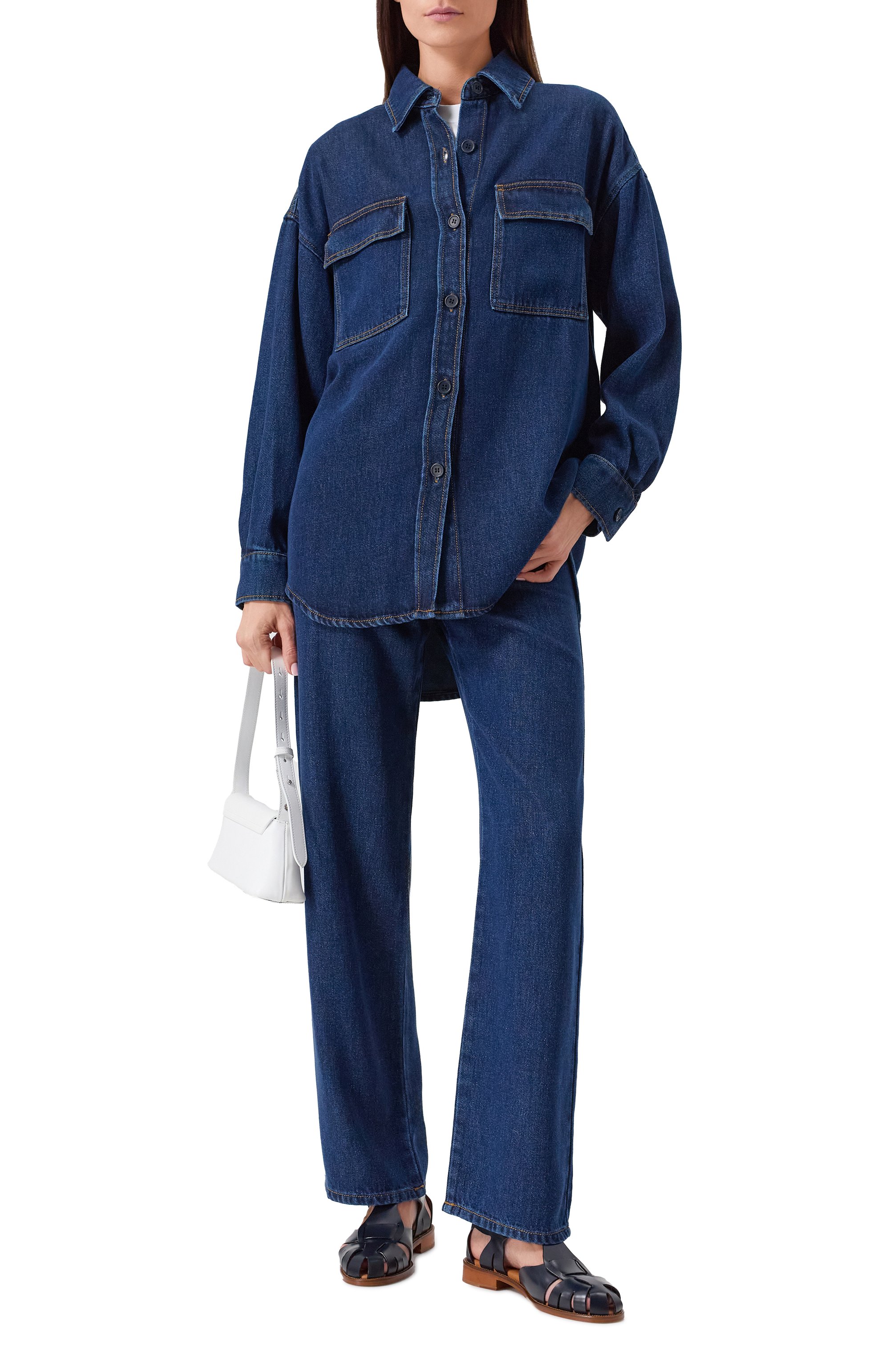 Джинсовая рубашка P.A.R.O.S.H., арт. D420415, фото 2