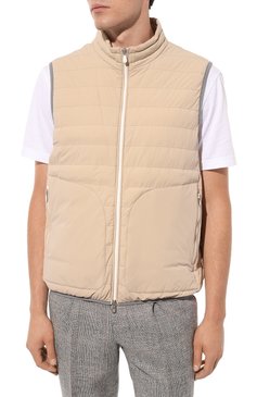 Пуховый жилет BRUNELLO CUCINELLI, арт. MM4031913, фото 1
