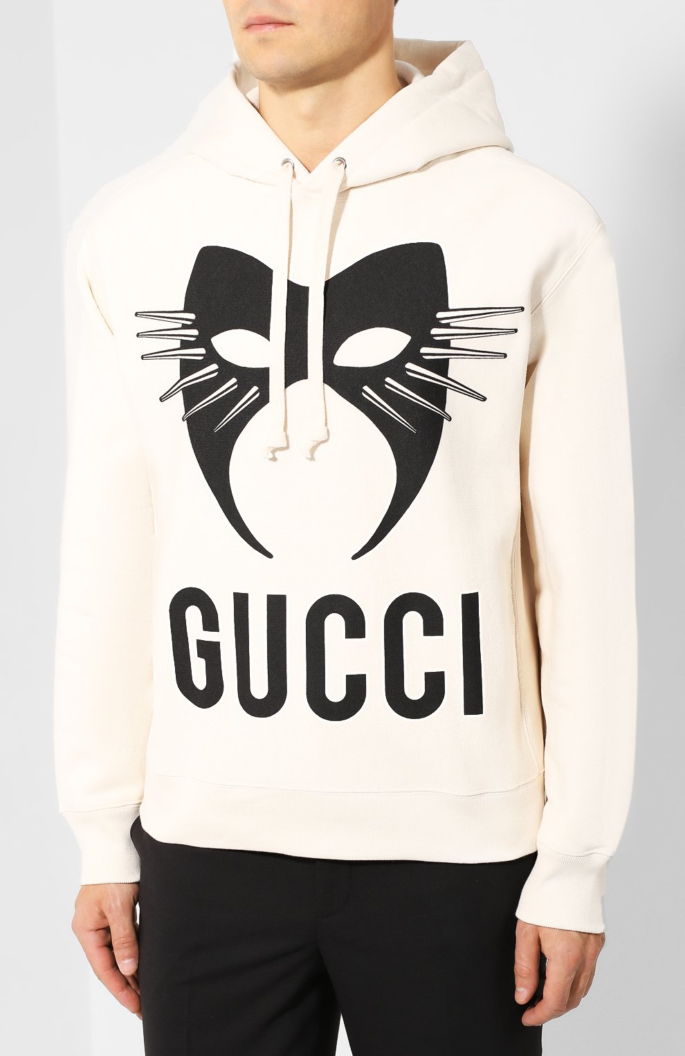 Хлопковое худи GUCCI, арт. 569828/XJBTR, фото 3