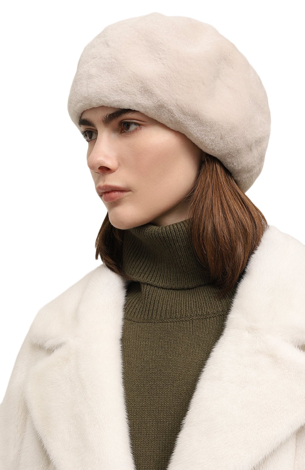 Меховой берет из норки VICTORIA KUSENKOVA, арт. 011210012008, фото 2