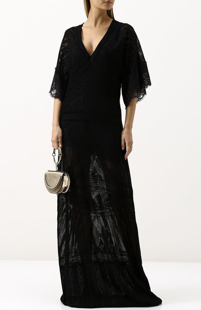 Вязаная туника с v-образным вырезом ROBERTO CAVALLI, арт. GQM520/MI001, фото 2