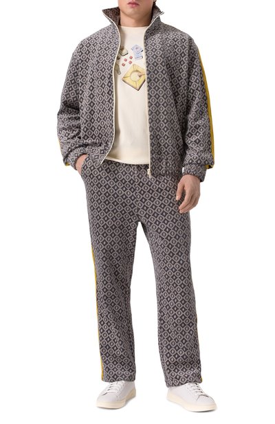 Хлопковые брюки DROLE DE MONSIEUR, арт. E-SP006-C0169-GY, фото 2