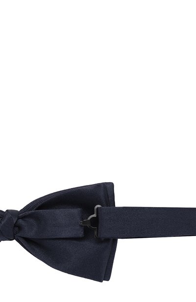 Шелковый галстук-бабочка ZEGNA темно-синего цвета по цене 17450 руб., арт. Z3D04/4SH, фото 3 Шелковый галстук-бабочка ZEGNA, арт. Z3D04/4SH, фото 3