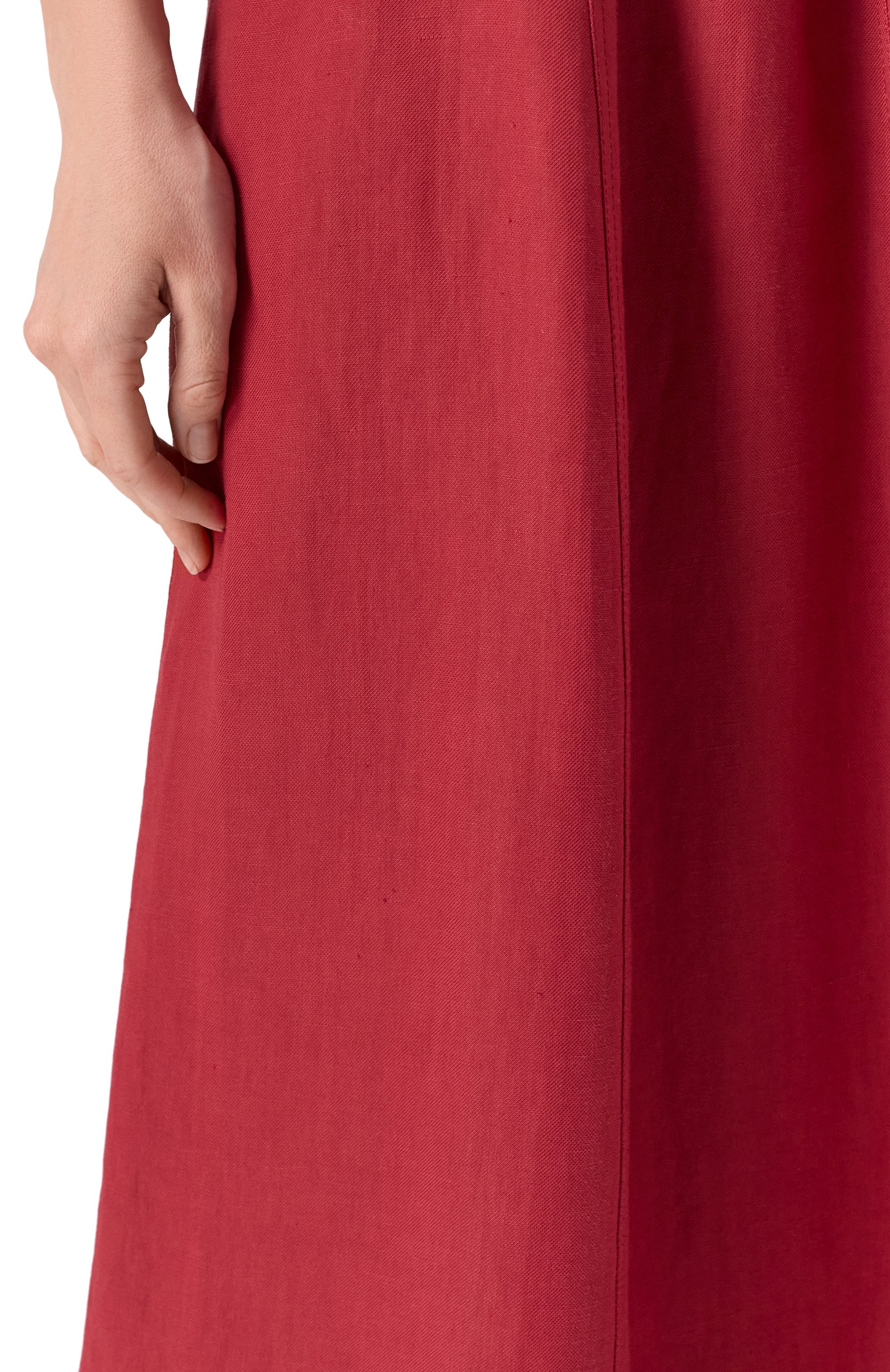 Платье из вискозы и льна BRUNELLO CUCINELLI, арт. MH126A5171, фото 5