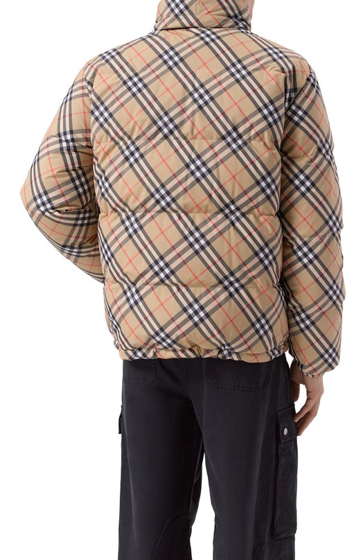 Двусторонний пуховик Burberry 8110189 Бежевый  8110189 Фото 4
