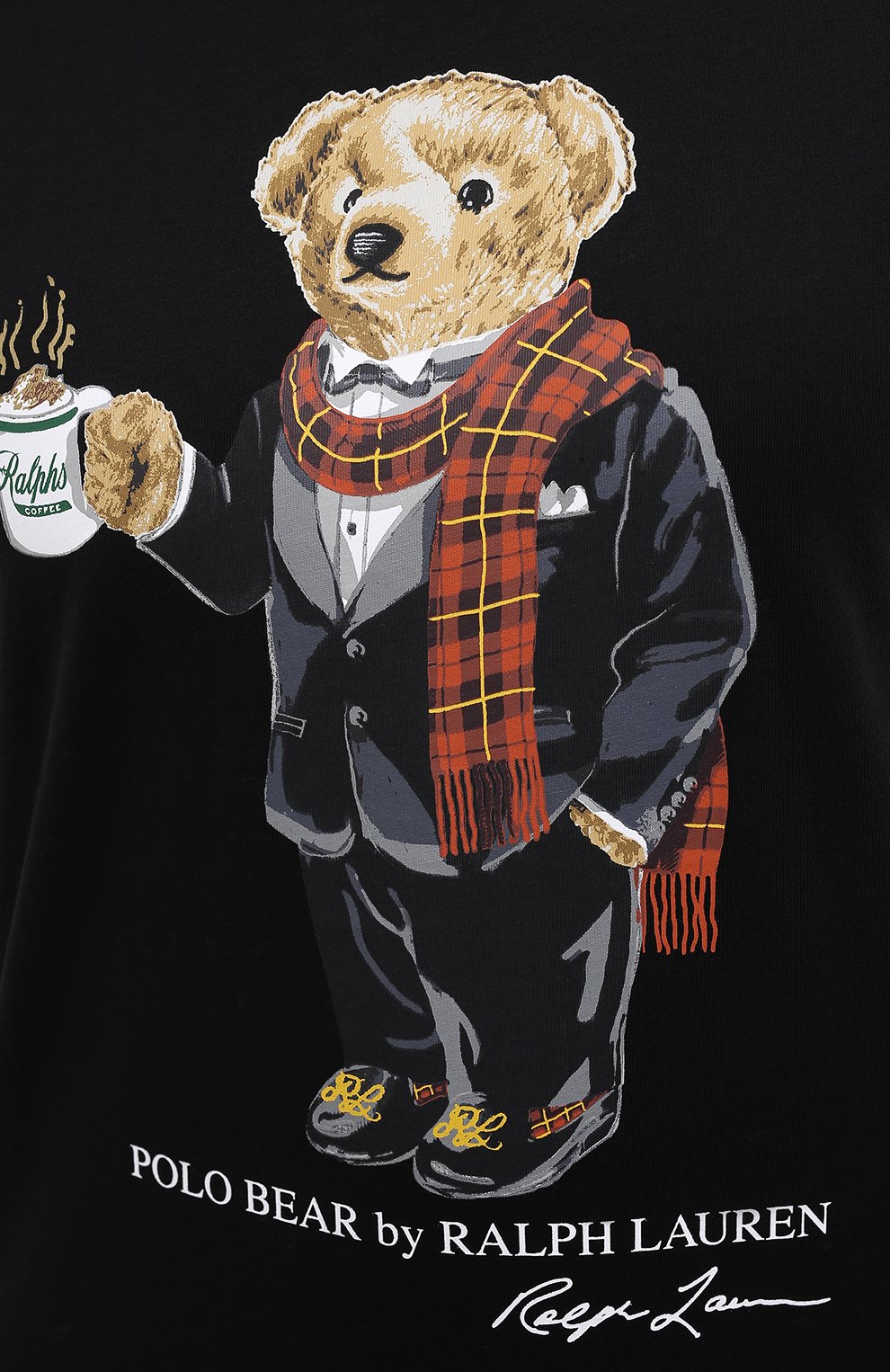 Хлопковая футболка POLO RALPH LAUREN, арт. 211823687, фото 5