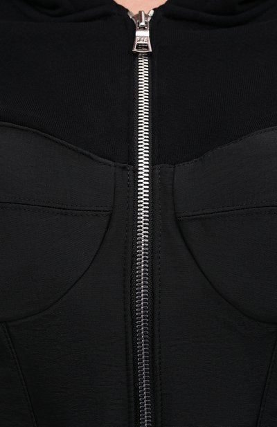 Хлопковый кардиган RTA, арт. WF0213-9030BLK, фото 5