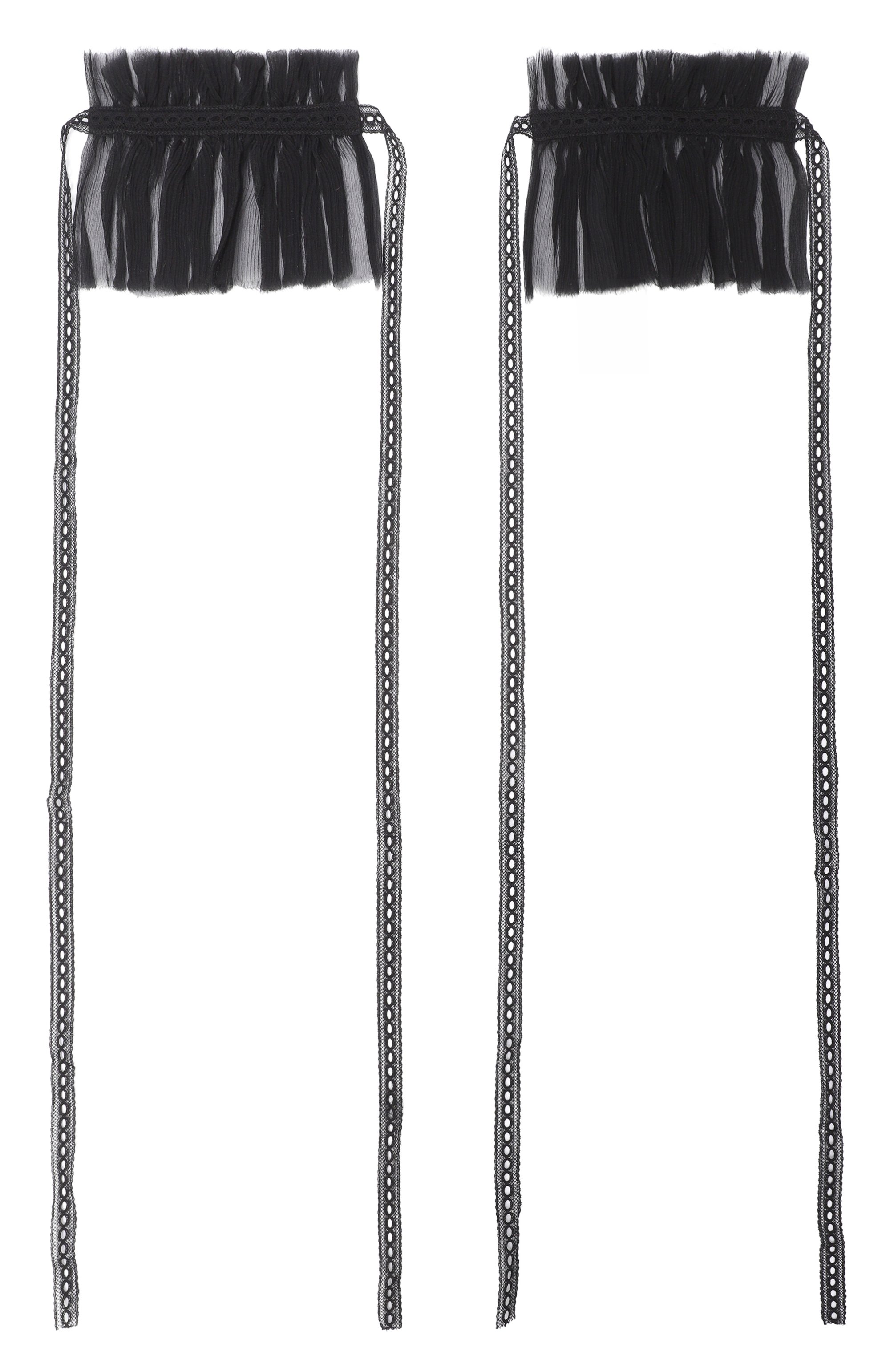 Шелковые манжеты ANN DEMEULEMEESTER, арт. B0014042/FA732, фото 1